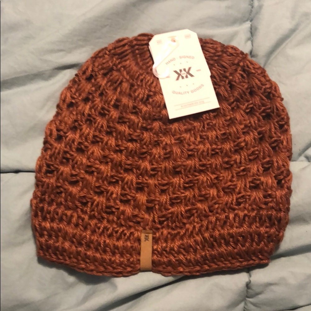 Copper beanie